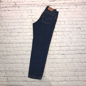 Levi’s 550 Boyfriend Denim Blue Jeans